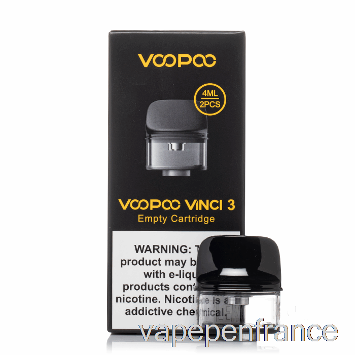 Voopoo Vinci 3 Dosettes De Remplacement 4ml Dosettes Rechargeables Stylo Vape
